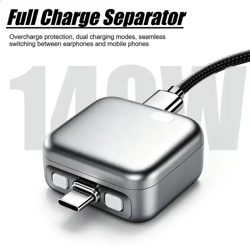 Smart Auto Disconnect Fast Charging Cable