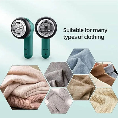 Electric Lint Remover | Rechargeable Anti-Pilling Fabric Shaver for Clothes & Sweaters