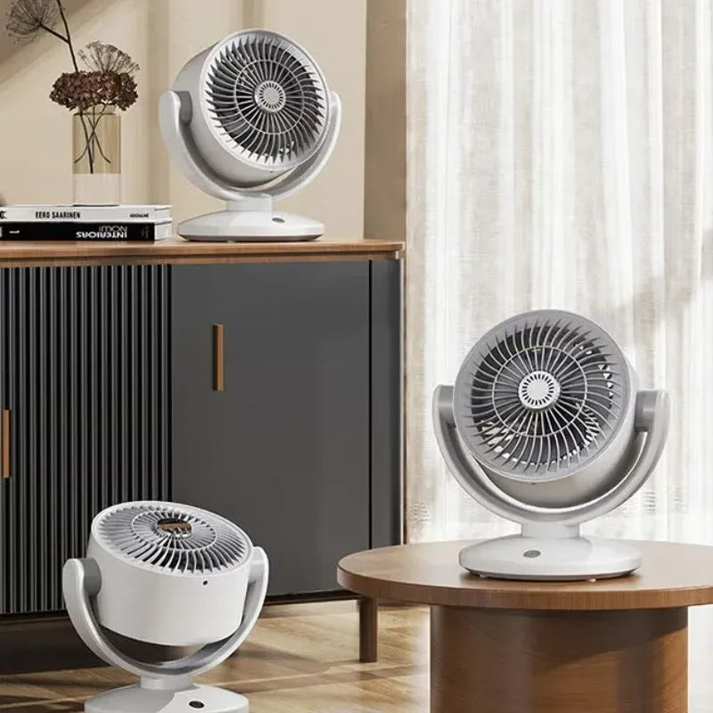 Rechargeable 3-in-1 Clip Fan | Handheld, Desktop & Wall Mounted Portable Fan with 3 Speed Modes