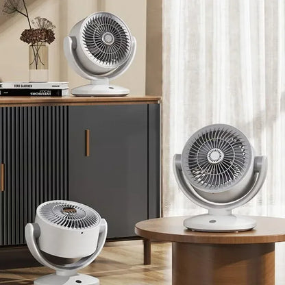 Rechargeable 3-in-1 Clip Fan | Handheld, Desktop & Wall Mounted Portable Fan with 3 Speed Modes
